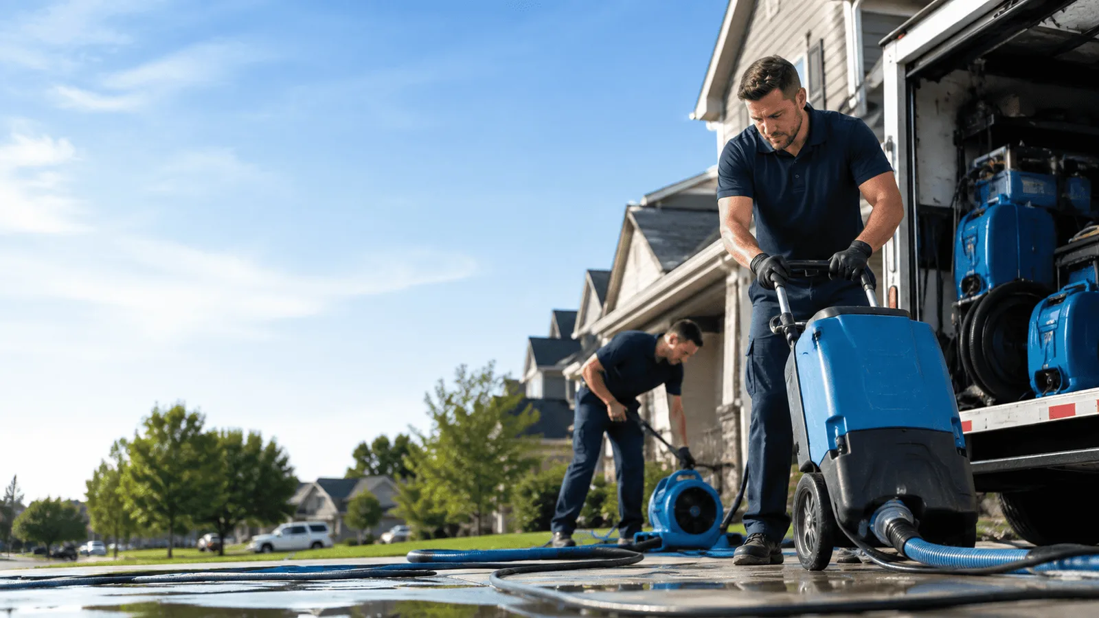 Water Mitigation being performed in Arizona City, AZ
